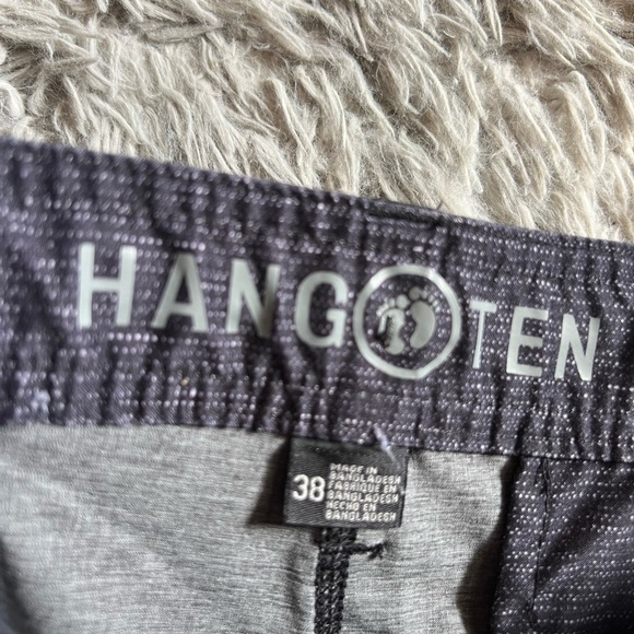 Hang ten grey mens shorts - Picture 2 of 3